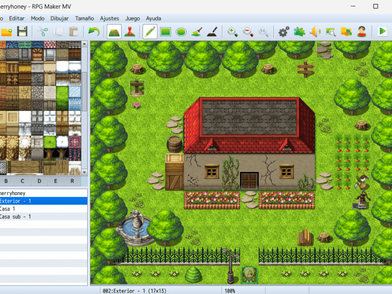 Probando RPG Maker&nbsp;MV